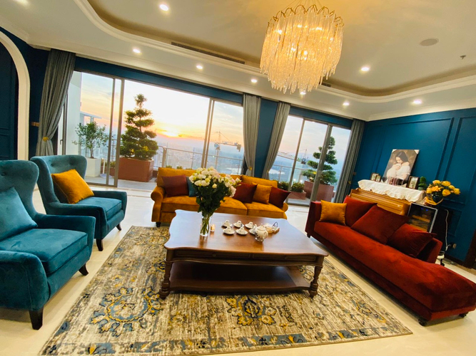 Penthouse Masteri An Phú tầng cao view thành phố tuyệt đẹp.