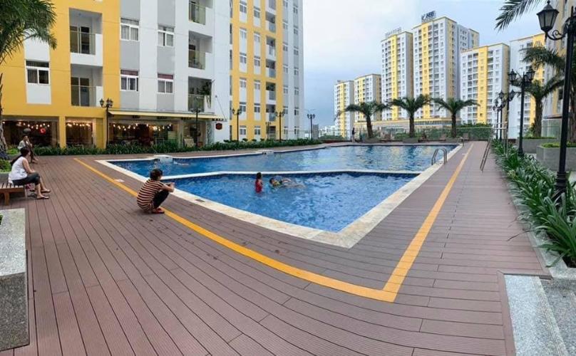 Hồ bơi City Gate, Quận 8 Căn hộ City Gate tầng trung có 2 phòng ngủ, đầy đủ nội thất.