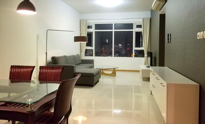 Phòng khách Saigon Pearl Quận Bình Thạnh Căn hộ SaiGon Pearl tầng cao, đầy đủ nội thất