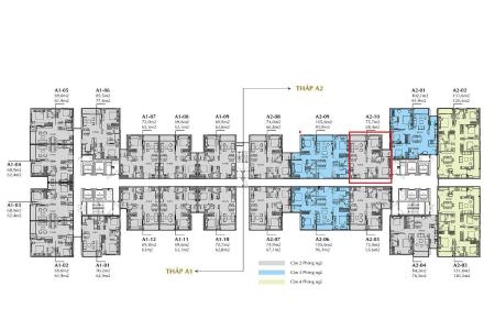 Layout căn hộ Sunshine City Saigon Căn hộ Sunshine City Sài Gòn tầng trung, view Phú Mỹ Hưng.