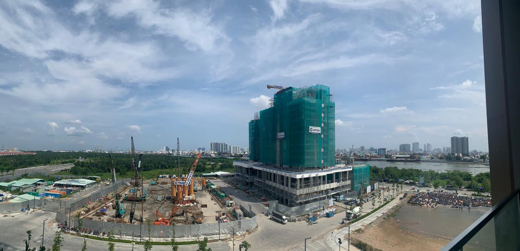 View căn hộ Empire City, Quận 2 Căn hộ tầng 8 Empire City diện tích 63.94m2, bàn giao nội thất cơ bản.