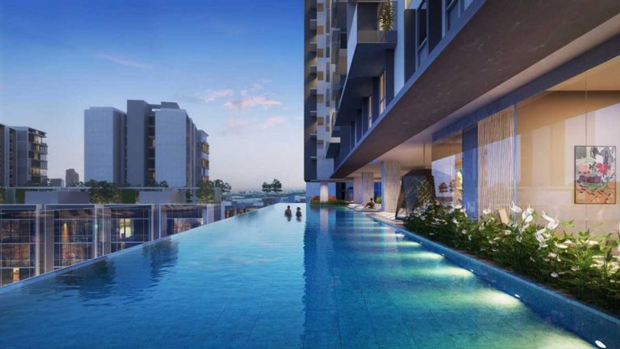 Tiện ích căn hộ The Metropole Thủ Thiêm, Quận 2 Căn hộ The Metropole Thủ thiêm tầng 7 diện tích 83.26m2, nội thất cơ bản.