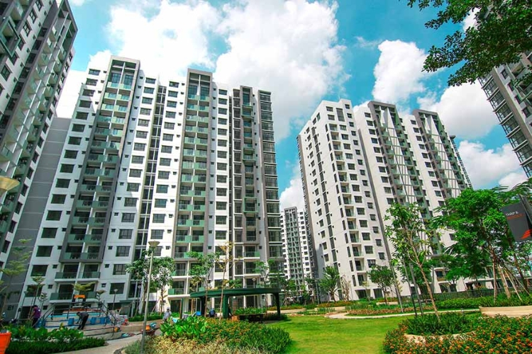 Căn hộ Celadon City, Quận Tân Phú Căn hộ Celadon City tầng 6 cửa hướng Đông Bắc, tiện ích đầy đủ và đa dạng.