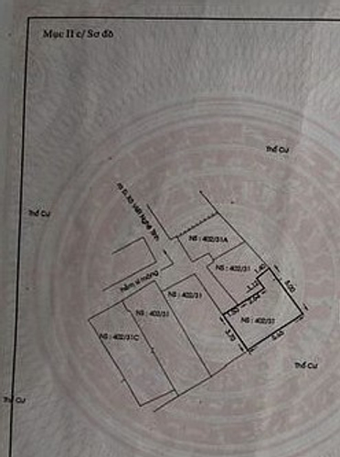 Bản vẽ nhà phố Quận Bình Thạnh Nhà phố đường Xô Viết Nghệ Tĩnh diện tích 22.5m2, bàn giao không có nội thất.