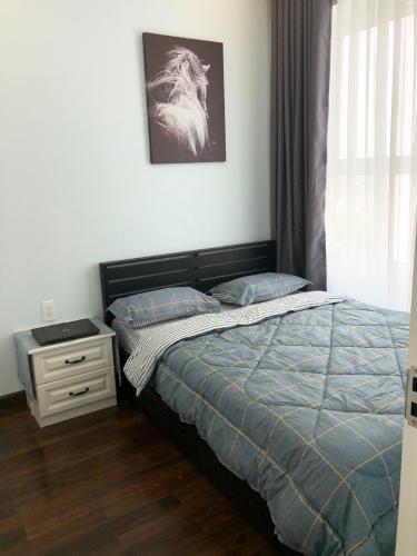 Phòng ngủ căn hộ Sunrise Riverside, Huyện Nhà Bè Căn hộ Sunrise Riverside ban công hướng Tây, thiết kế hiện đại.