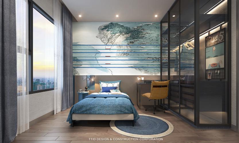 The Rivana - Phối cảnh thiết kế căn 3 phòng ngủ The Rivana