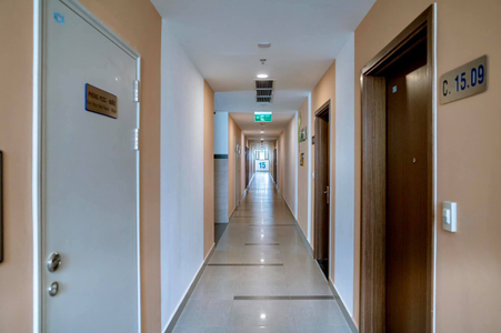 Căn hộ Jamila Khang Điền, Quận 9 Căn hộ Jamila Khang Điền tầng 16 thiết kế 2 phòng ngủ, cửa hướng Tây Bắc.