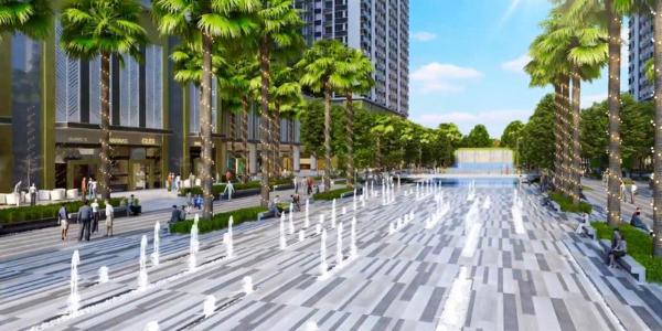 Tiện ích ngoài căn hộ Q7 Saigon Riverside Bán căn hộ Q7 Saigon Riverside tầng cao, view hồ bơi nội khu.