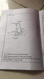 Bản vẻ nhà phố Quận Bình Thạnh Nhà phố Q.Bình Thạnh hướng Đông diện tích sử dụng 68m2, sổ hồng riêng.