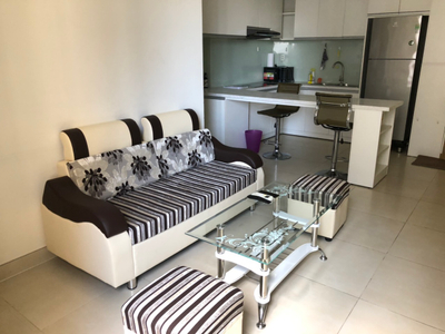 Căn hộ Masteri Thảo Điền, Quận 2 Căn hộ Masteri Thảo Điền tầng 27 diện tích 48.8m2, đầy đủ nội thất.