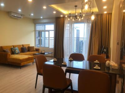 phòng khách căn hộ Sunrise Riverside Căn hộ 3 phòng ngủ Sunrise Riverside nội thất đầy đủ