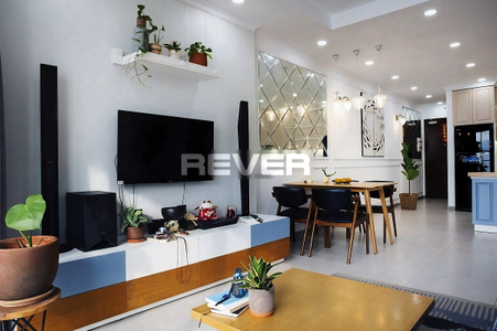 Căn hộ The Gold View, Quận 4 Căn hộ The Gold View tầng 16 cửa hướng Đông Nam, đầy đủ nội thất.