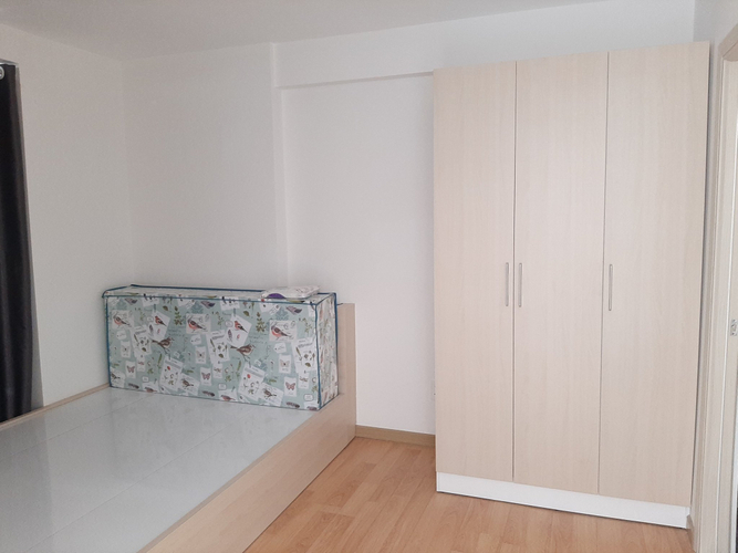 Phòng ngủ Saigon South Residence Căn hộ tầng 14 Saigon South Residence nội thất đầy đủ, view thành phố