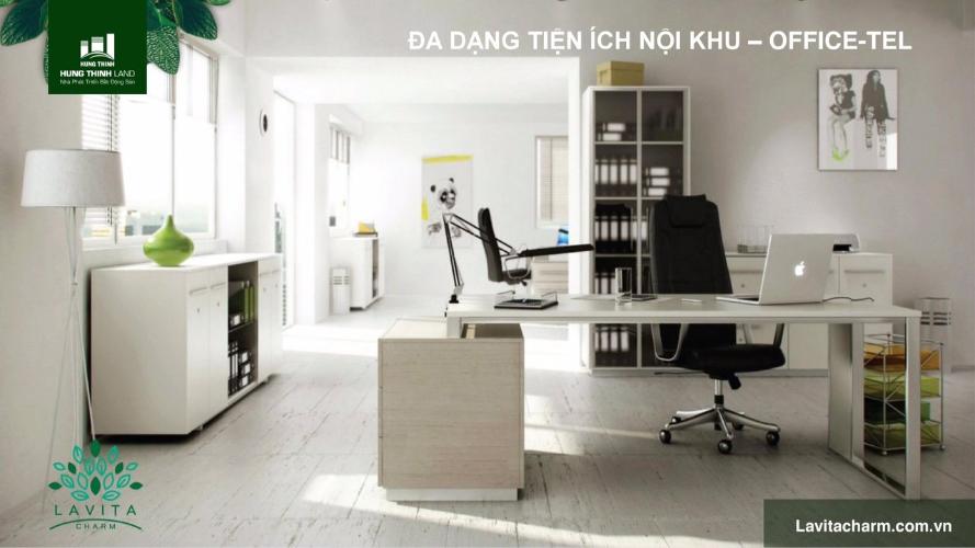 Nhà mẫu Lavita Charm, Thủ Đức Căn hộ Lavita Charm hướng Tây Nam, nội thất cơ bản.