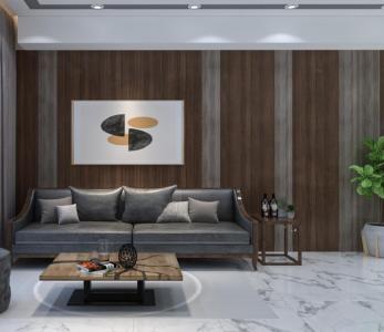 phòng khách căn hộ midtown Căn hộ Phú Mỹ Hưng Midtown tầng trung, nội thất sang trọng.