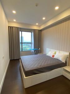 phòng ngủ căn hộ  2+1phòng ngủ the sun avenue Căn hộ tầng trung The Sun Avenue với đầy đủ nội thất.