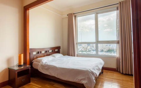 Căn hộ The Manor, Quận Bình Thạnh Studio The Manor tầng 15 view thành phố thoáng mát, đầy đủ nội thất.