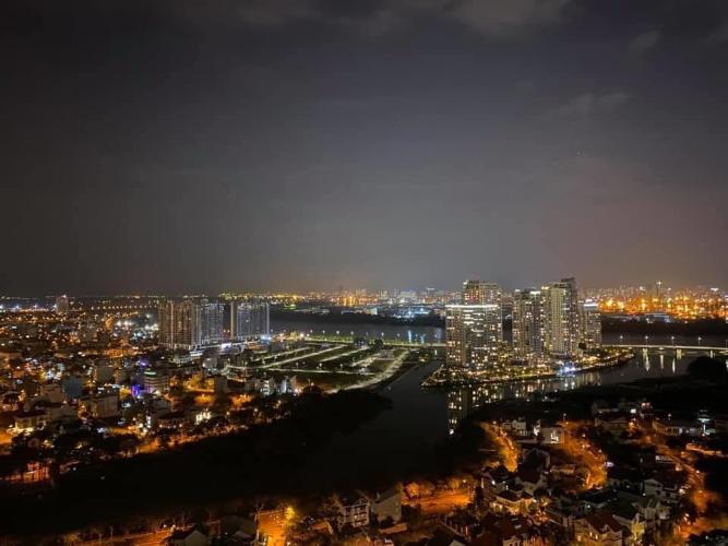 View từ căn hộ The Sun Avenue Căn hộ tầng cao The Sun Avenue nội thất đầy đủ, ban công thoáng.