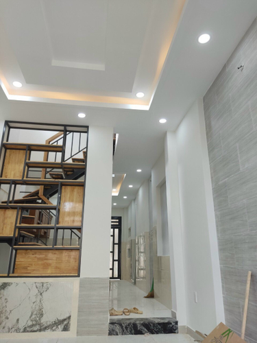 Nhà phố Quận Thủ Đức Nhà phố thiết kế 1 trệt, 1 lầu cửa hướng Bắc, đón gió mát quanh năm.