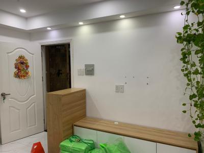 Phòng ngủ căn hộ Chung cư Miếu Nổi, Bình Thạnh Căn hộ Chung cư Miếu Nổi thoáng mát, cửa hướng Tây Bắc.