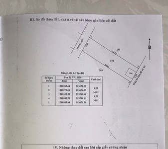 Bản vẽ nhà vườn Huyện Củ Chi Nhà vườn có xưởng diện tích 2554m2 vuông vức, pháp lý đầy đủ rõ ràng.