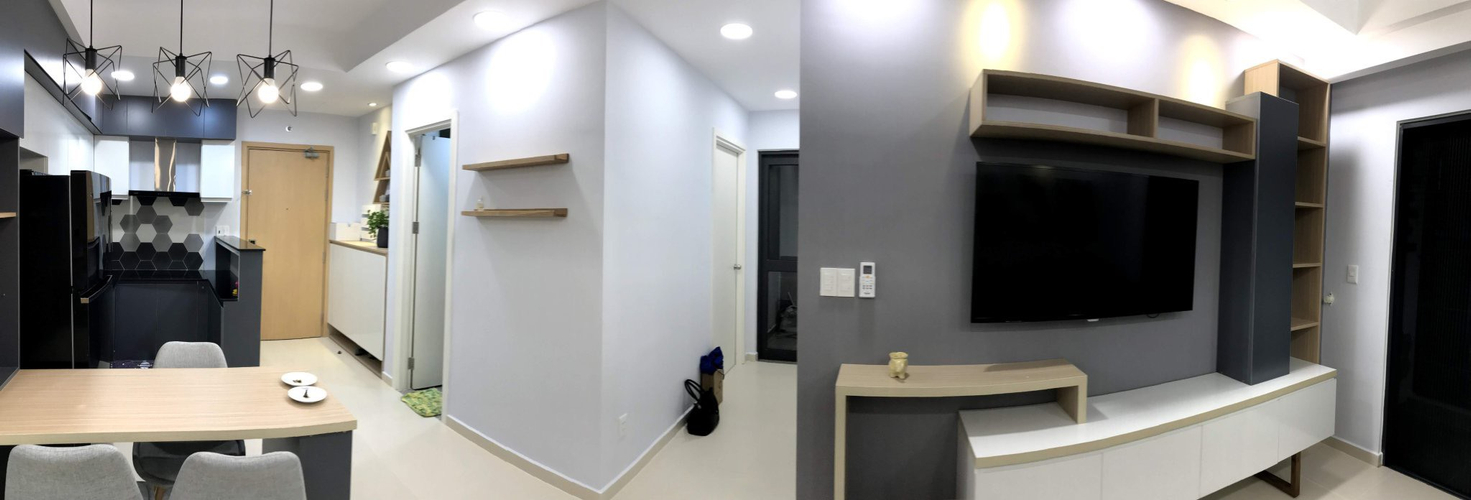 Căn hộ M-One Nam Sài Gòn, Quận 7 Căn hộ M-One Nam Sài Gòn tầng 10 thiết kế 2 phòng ngủ, nội thất cơ bản.