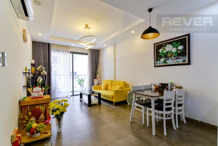 Phòng Khách The Gold View Căn hộ The Gold View tầng trung tháp A, đầy đủ nội thất, hướng Tây Nam