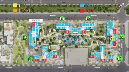 Layout Masteri Centre Point, Quận 9 Căn hộ Masteri Centre Point tầng trung, bàn giao nội thất cơ bản. 