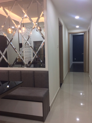 Căn hộ The Sun Avenue, Quận 2 Căn hộ The Sun Avenue tầng  15 có 3 phòng ngủ, đón view thoáng mát.