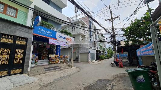 Đường nhà phố Nguyễn Văn Linh, Quận 7 Nhà phố hướng Bắc, đường nhựa rộng 20m, thông thoáng.