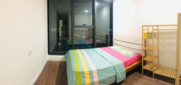 phòng ngủ căn hộ Sunshine City Saigon Office-tel Sunshine City Saigon thiết kế hiện đại và tinh tế.