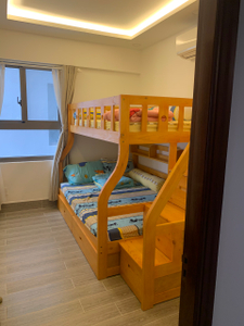 Phòng ngủ Saigon South Residence Căn hộ Saigon South Residence tầng 12 thiết kế hiện đại, có ô để xe hơi.