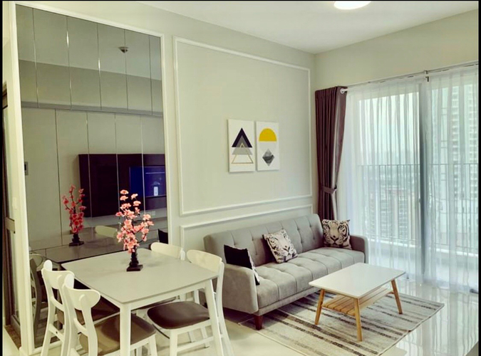 Căn hộ Masteri An Phú, Quận 2 Căn hộ Masteri An Phú tầng 24 thiết kế hiện đại, đầy đủ nội thất 