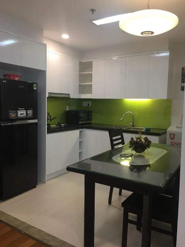 Nhà bếp The Manor Quận Bình Thạnh Căn hộ The Manor tầng trung, đầy đủ nội thất