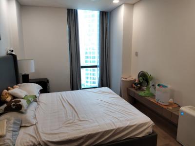 Phòng ngủ Vinhomes Central Park Căn hộ Vinhomes Central Park tầng cao, hướng Tây Nam