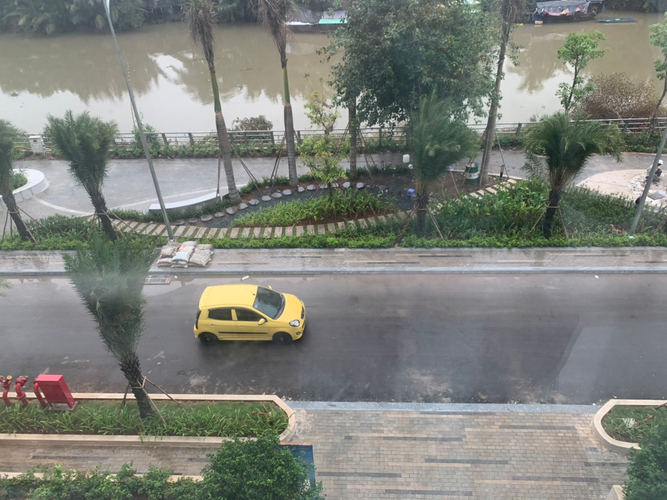 View căn hộ D'Lusso, Quận 2 Căn hộ D'Lusso tầng 3 tiện di chuyển, bàn giao nội thất cơ bản.