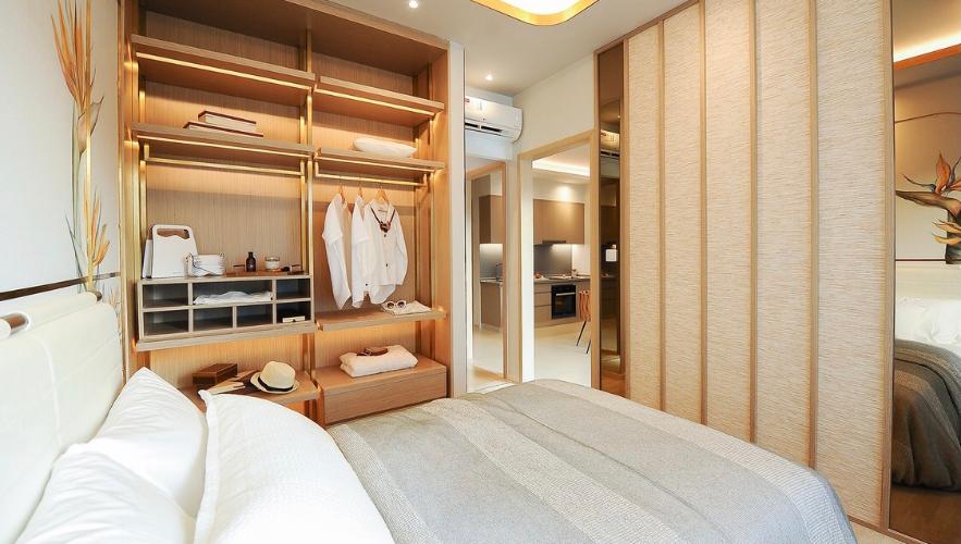 nhà mẫu Căn hộ West Gate Park Bình Chánh Căn hộ West Gate Park tầng 18, diện tích 59m nội thất cơ bản.