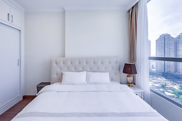 Căn hộ Vinhomes Central Park, Quận Bình Thạnh Căn hộ 1 phòng ngủ Vinhommes Central Park tầng 17, đầy đủ nội thất.