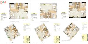 Citi Esto - Layout căn hộ 2 phòng ngủ