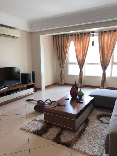 Phòng khách The Manor Quận Bình Thạnh Căn hộ The Manor tầng cao, đầy đủ nội thất