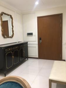 Phòng khách Căn hộ Vinhomes Central Park Căn hộ Vinhomes Central Park đầy đủ nội thất, tầng trung