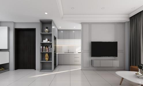 Căn hộ Urban hill  Căn hộ Urban Hill 2 phòng ngủ, ban công hướng Nam thoáng mát.