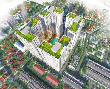 Căn hộ Bcons Garden , Dĩ An Căn hộ Bcons Garden cửa chính hướng Đông đón gió mát mẻ, nội thất mới tinh.