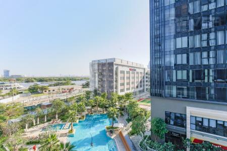 View Căn hộ Vinhomes Golden River tầng tháp, 2PN đầy đủ nội thất