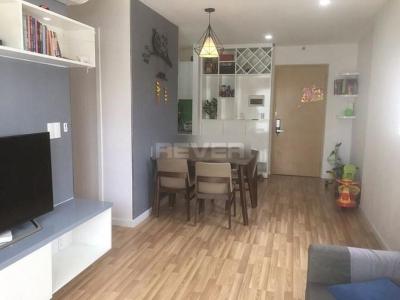 Không gian căn hộ City Gate, Quận 8 Căn hộ góc City Gate tầng 27 view nội khu yên tĩnh, đầy đủ nội thất.