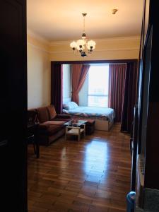 Phòng khách căn hộ The Manor, Quận Bình Thạnh Căn hộ The Manor đầy đủ nội thất, thiết kế sang trọng.