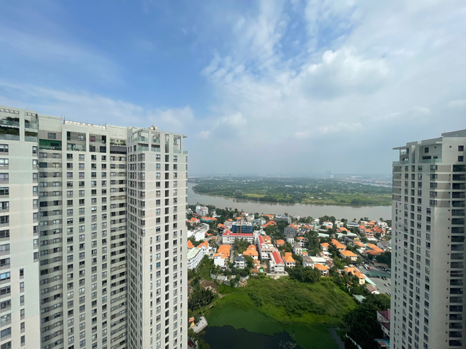 View căn hộ Masteri Thảo Điền, Quận 2 Căn hộ Masteri Thảo Điền tầng 38 view đón gió mát, đầy đủ nội thất.
