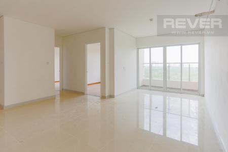 Phòng Khách Căn hộ Dragon Hill 2 tầng trung tháp B 2 phòng ngủ nhà trống