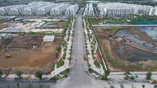 Shophosue Vinhomes Grand Park, Quận 9 Shophouse Vinhomes Grand Park thiết kế 1 trệt, 4 lầu và 1 tum.