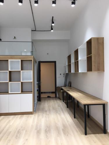 không gian căn hộ The Sun Avenue Căn hộ nội thất đầy đủ The Sun Avenue view nội khu.